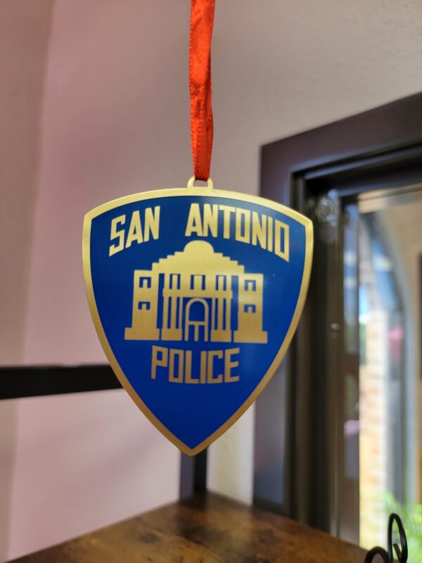 SAPD BADGE ORNAMENT